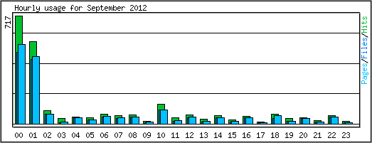 Hourly usage